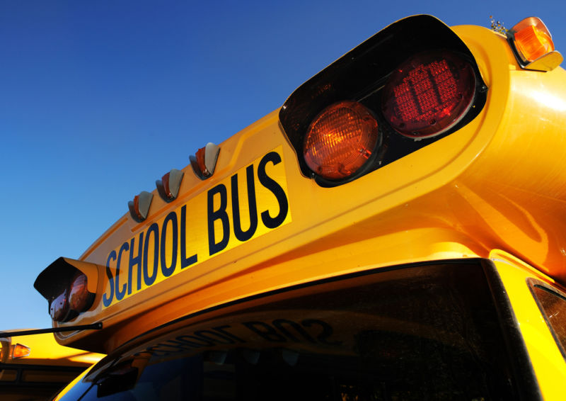 Child Is Hurt In A School Bus Accident
